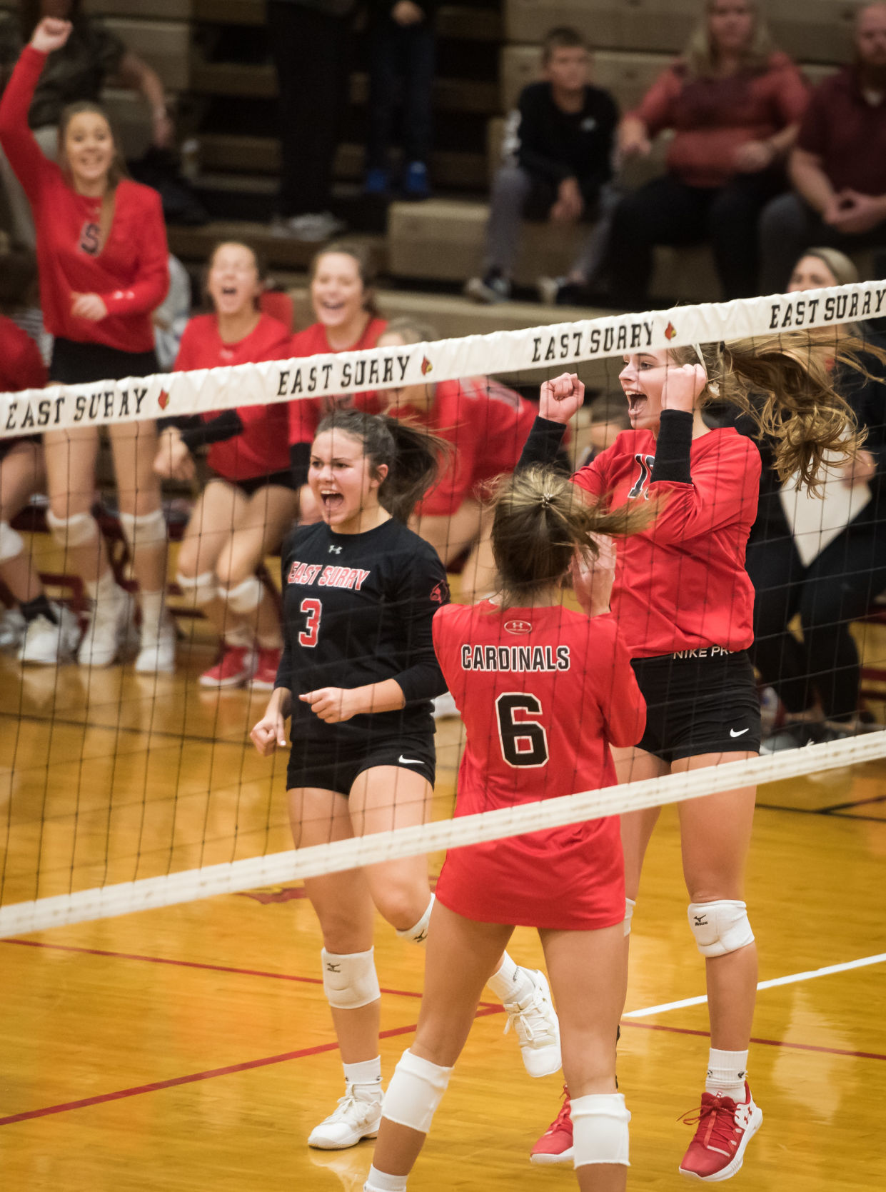 East Surry Mount Holly Mountain Island Charter Volleyball